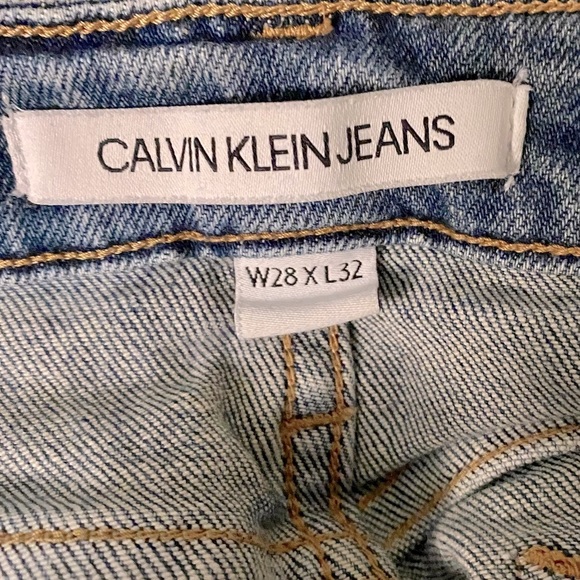Calvin Klein Mid Waist Skinny Fit Jeans - Picture 4 of 7